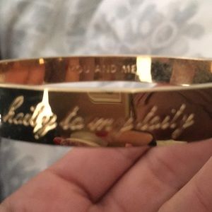 Kate Spade “you and me” bangle